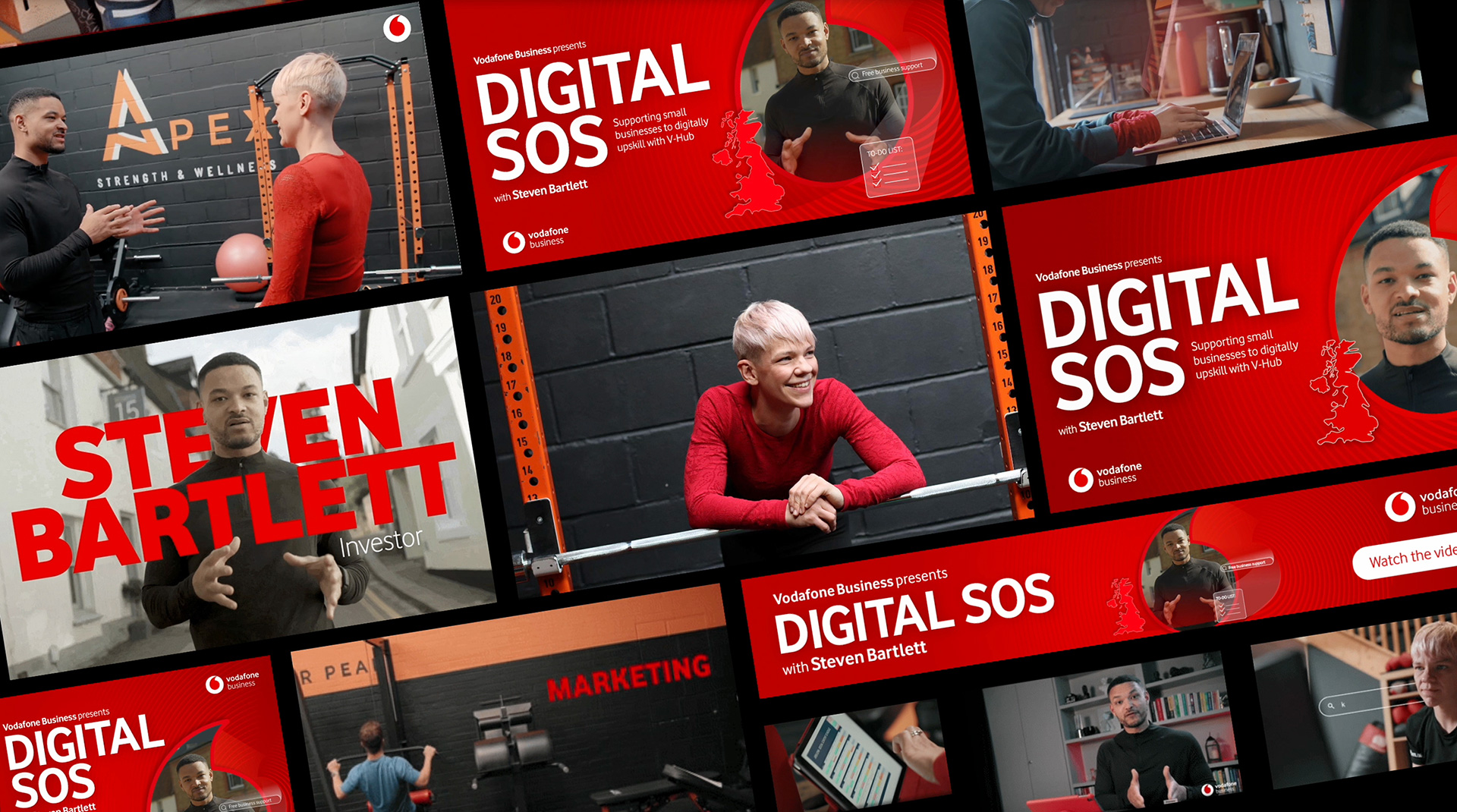 Digital SOS collage